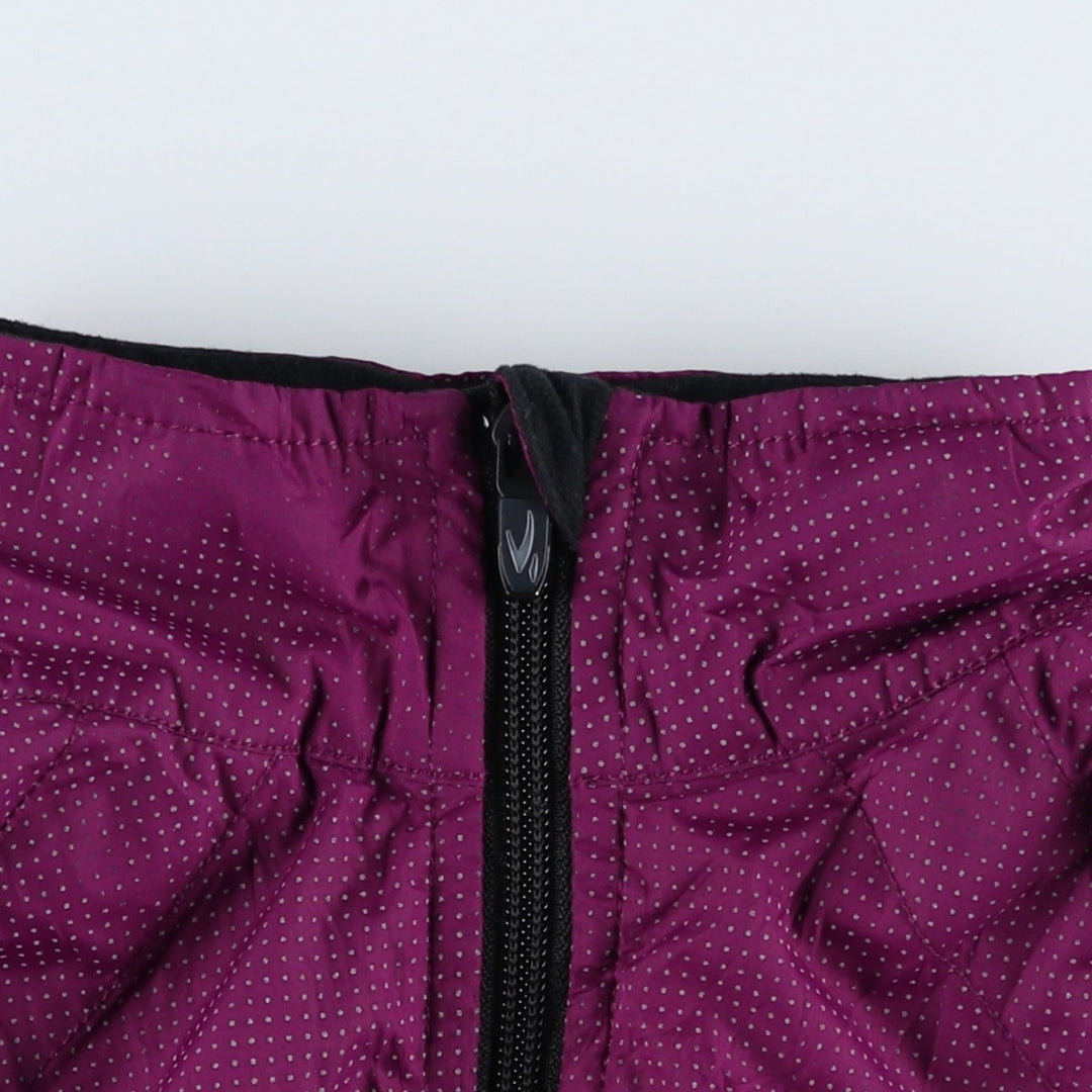 SUGOi Dot Pattern Warm-up Vest, Women's Size S (equivalent) polyester purple type Vintage Second Hand