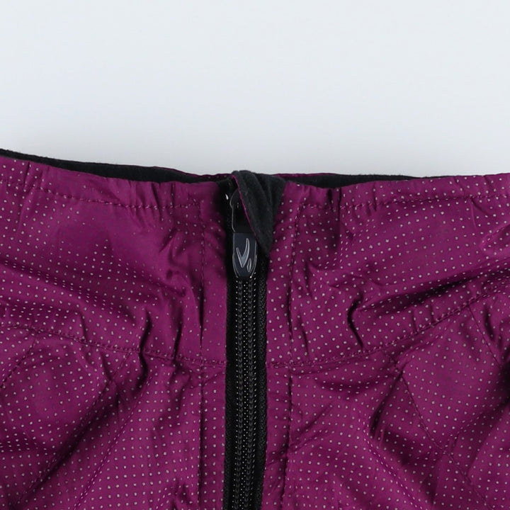 SUGOi Dot Pattern Warm-up Vest, Women's Size S (equivalent) polyester purple type Vintage Second Hand