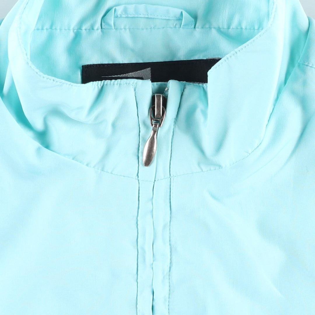 PAGE AND TUTTLE Warm-up Vest, Women's Size L (approx.) polyester Blue type light blue Vintage Second Hand