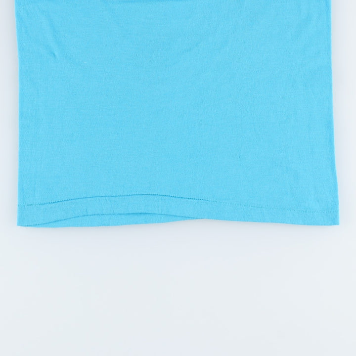 80'S SCREEN STARS Tank Top Made in USA Women's S Vintage cotton Blue type light blue Vintage Second Hand