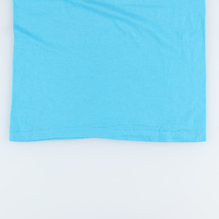80'S SCREEN STARS Tank Top Made in USA Women's S Vintage cotton Blue type light blue Vintage Second Hand