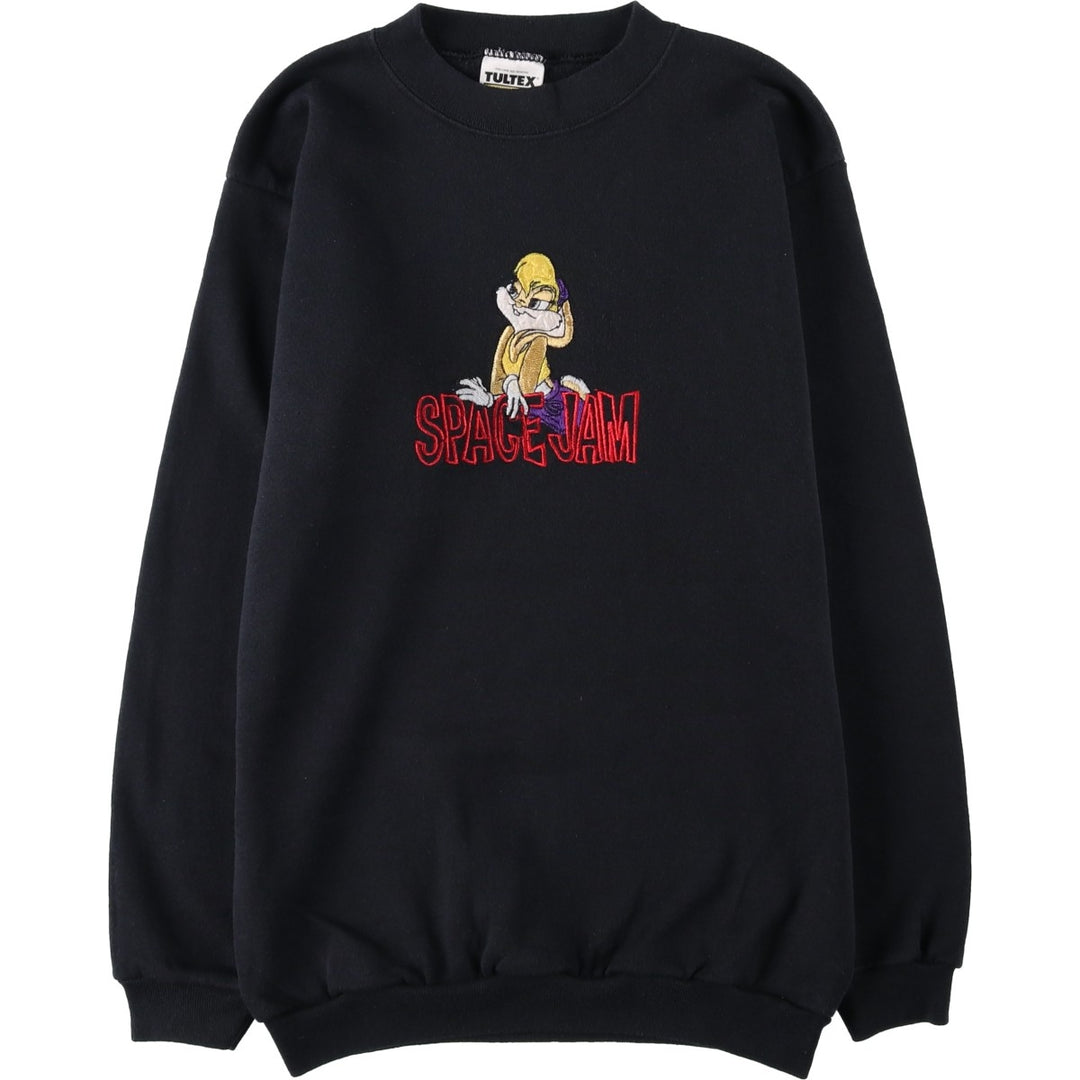 90'S Tultex Looney Tunes Laura Bunny Character Sweatshirt (Women's Size M) cotton black type Vintage Second Hand