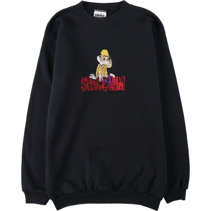 90'S Tultex Looney Tunes Laura Bunny Character Sweatshirt (Women's Size M) cotton black type Vintage Second Hand