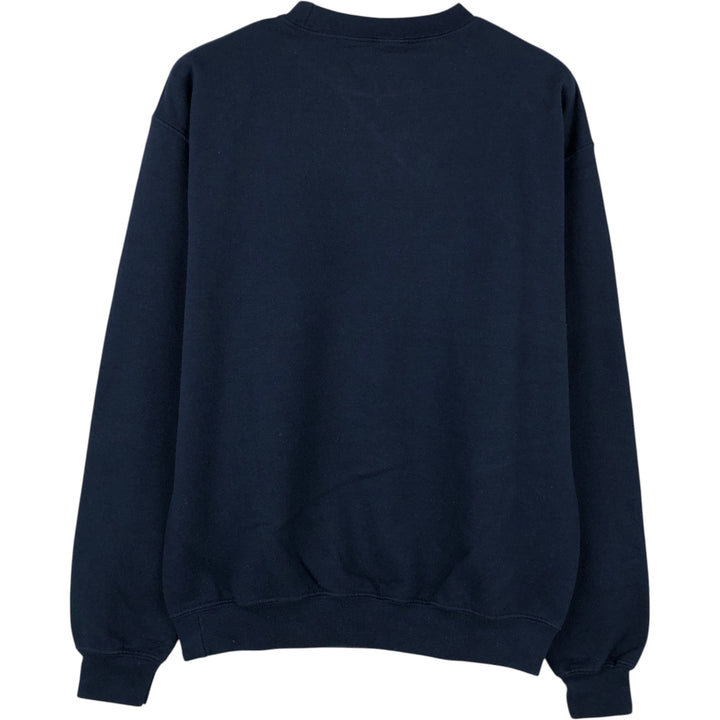 SNOW WHITE AND THE SEVEN DWARFS Snow White Character Sweatshirt (Women's Size M) cotton navy blue type Vintage Second Hand