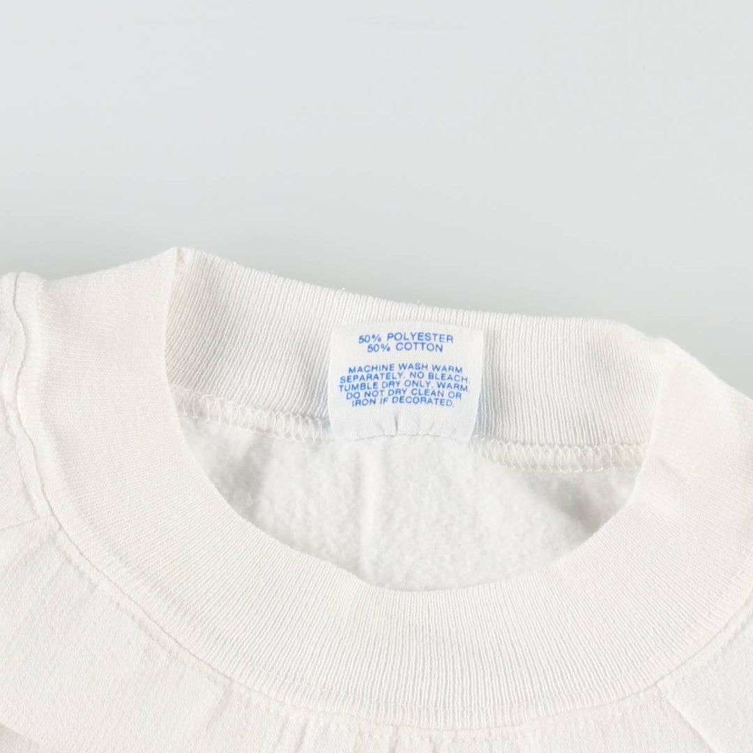 1980'S Disney Minnie Mouse Character Sweatshirt, Made in USA, Women's Size L (Equivalent), Vintage polyester white type Vintage Second Hand