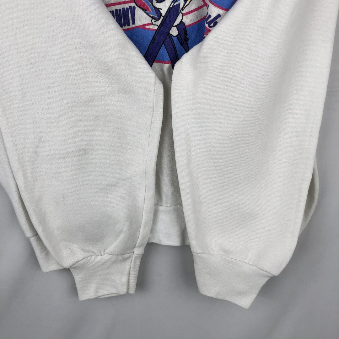 90'S Tultex Betty Boop Character Sweatshirt, Made in USA, Women's Size L (Equivalent), Vintage cotton white type Vintage Second Hand