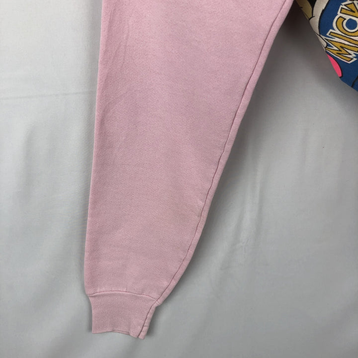 90'S Screen Stars Mickey Mouse & Minnie Mouse Character Sweatshirt (Women's Size L) cotton pink type Vintage Second Hand