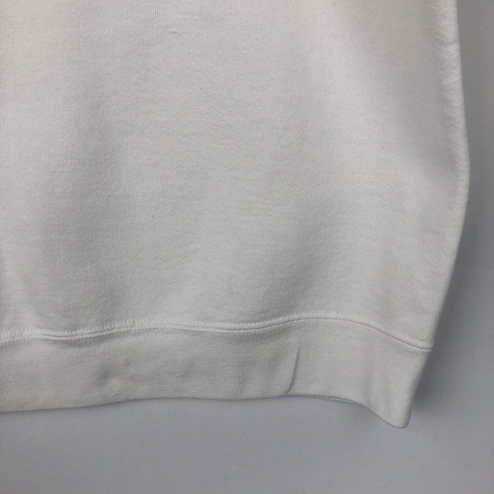 ~90'S Esprit floral sunflower pattern printed sweatshirt, women's size L equivalent, vintage. unclear white type Vintage Second Hand