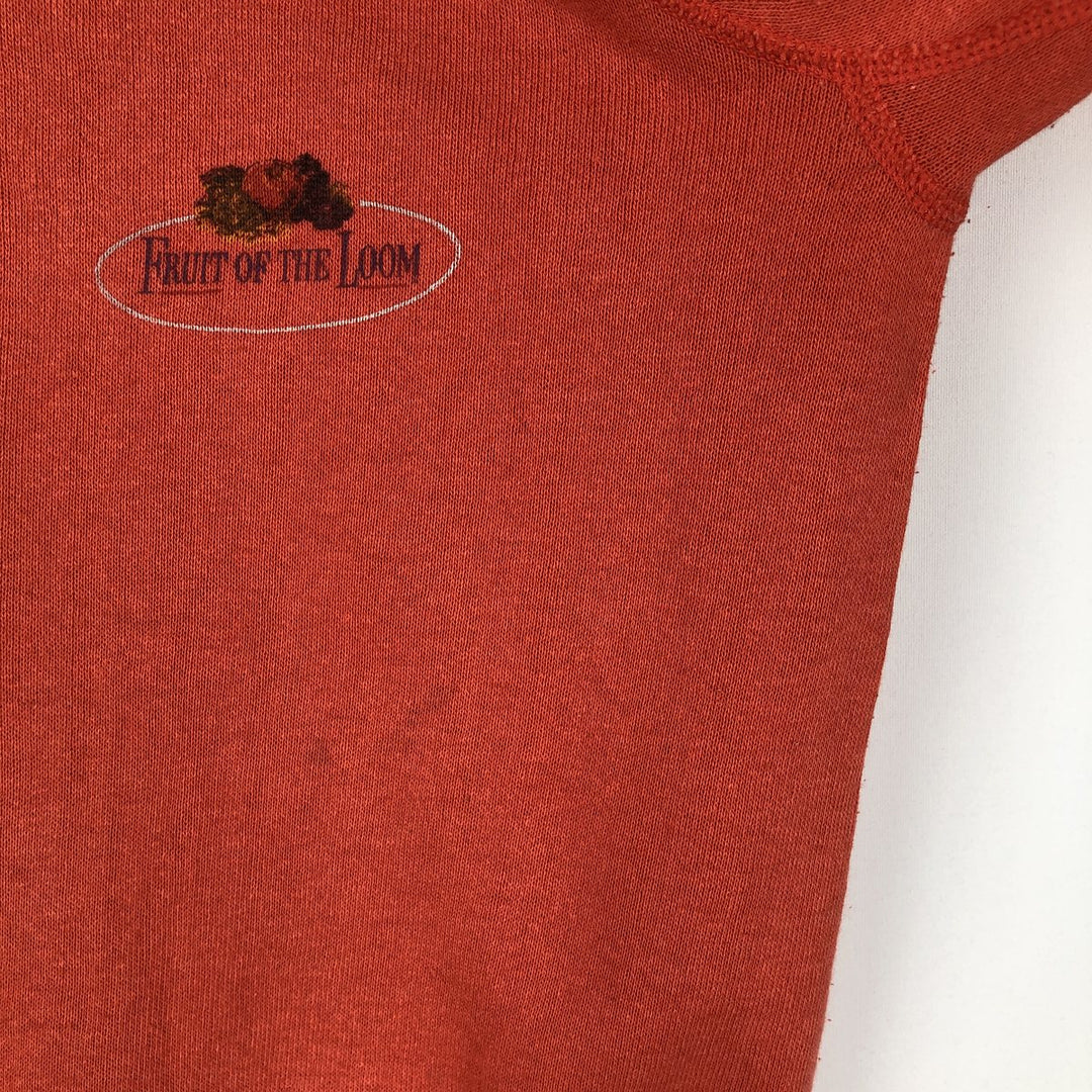 ~90'S Fruit of the Loom Logo Sweatshirt, Women's Size S (approx.), Vintage unclear coral Vintage Second Hand