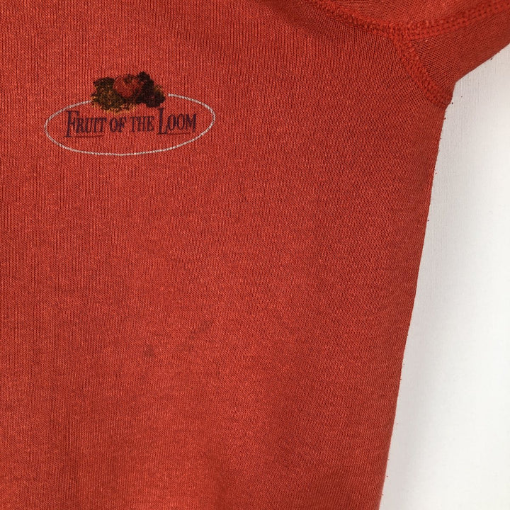 ~90'S Fruit of the Loom Logo Sweatshirt, Women's Size S (approx.), Vintage unclear coral Vintage Second Hand