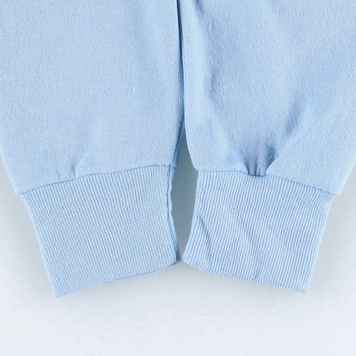 1980'S Wrangler sweatshirt pullover hoodie, made in USA, women's size M equivalent, vintage. polyester Blue type light blue Vintage Second Hand
