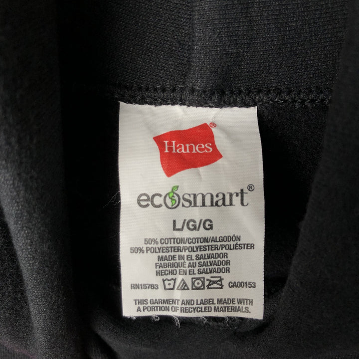Hanes SUBLIME Band Sweat Pullover Hoodie, Men's Size L (approx.) cotton black type Vintage Second Hand