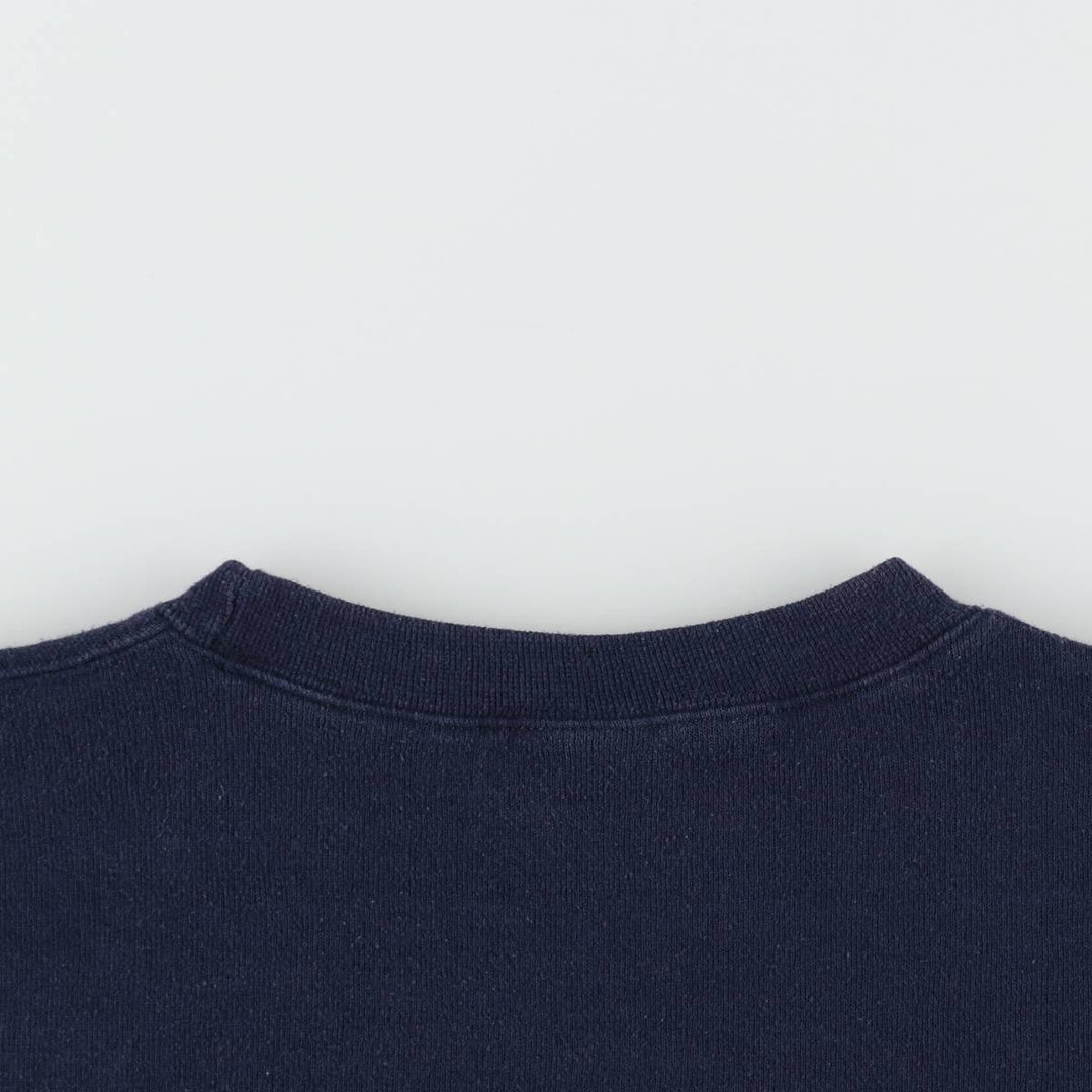 90'S Sofie US Navy Military Print Sweatshirt, Men's Size S (approx.), Vintage cotton navy blue type Vintage Second Hand