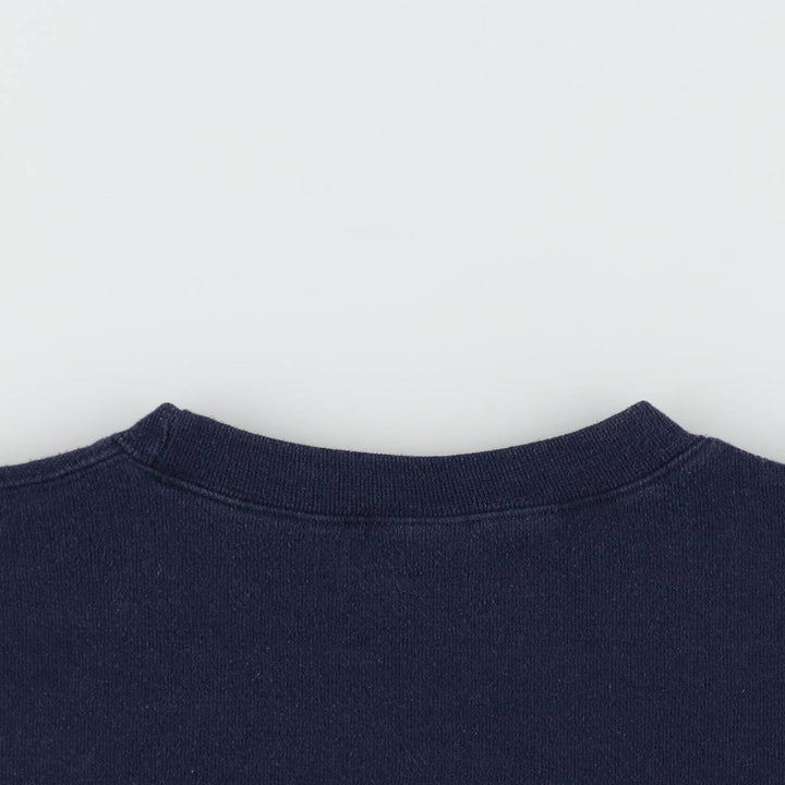 90'S Sofie US Navy Military Print Sweatshirt, Men's Size S (approx.), Vintage cotton navy blue type Vintage Second Hand