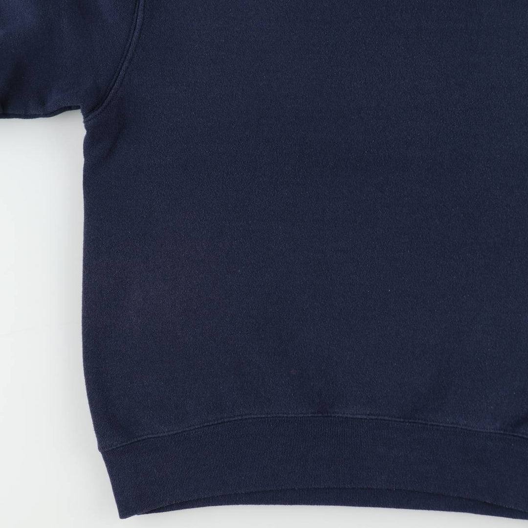 90'S Sofie US Navy Military Print Sweatshirt, Men's Size S (approx.), Vintage cotton navy blue type Vintage Second Hand