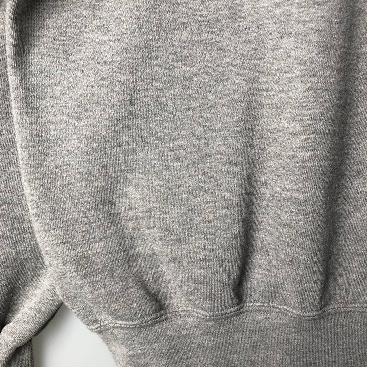 90'S OARSMAN USNAVY Military Logo Sweatshirt, Men's Size M (Equivalent), Vintage cotton gray type Vintage Second Hand