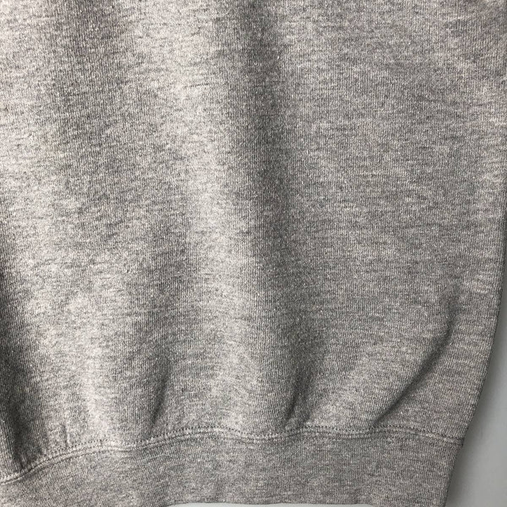 90'S OARSMAN USNAVY Military Logo Sweatshirt, Men's Size M (Equivalent), Vintage cotton gray type Vintage Second Hand