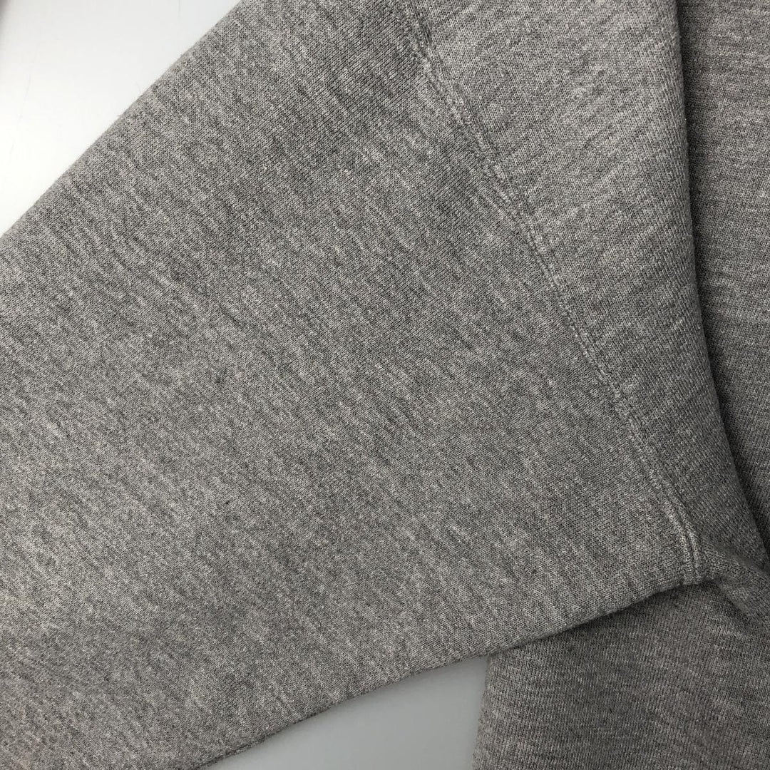 90'S OARSMAN USNAVY Military Logo Sweatshirt, Men's Size M (Equivalent), Vintage cotton gray type Vintage Second Hand