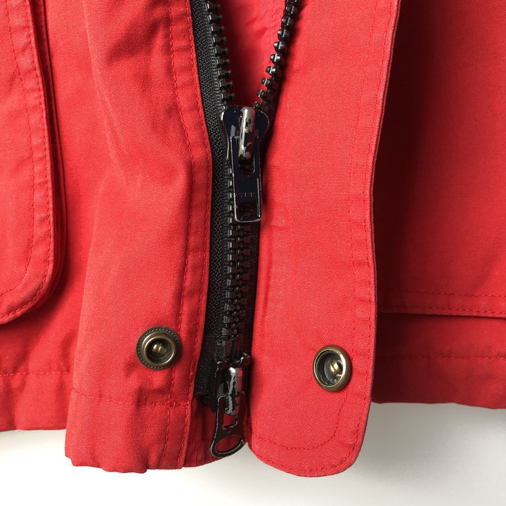 80s-90'S Eddie Bauer Black Tag Mountain Parka Shell Jacket Men's XL Size Vintage polyester red type Vintage Second Hand
