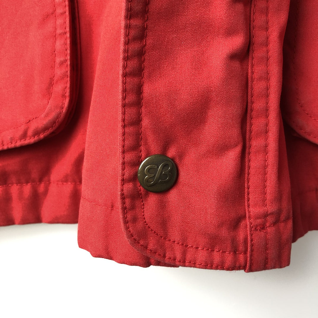 80s-90'S Eddie Bauer Black Tag Mountain Parka Shell Jacket Men's XL Size Vintage polyester red type Vintage Second Hand
