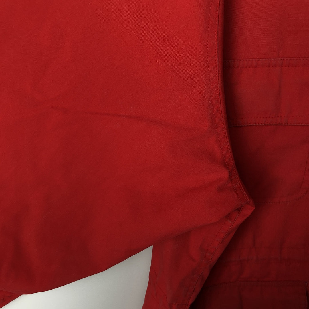 80s-90'S Eddie Bauer Black Tag Mountain Parka Shell Jacket Men's XL Size Vintage polyester red type Vintage Second Hand