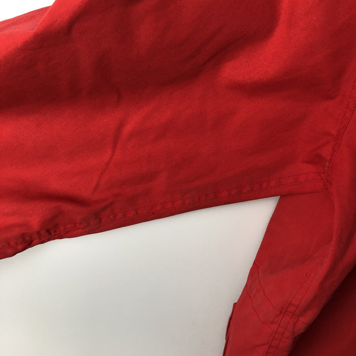 80s-90'S Eddie Bauer Black Tag Mountain Parka Shell Jacket Men's XL Size Vintage polyester red type Vintage Second Hand