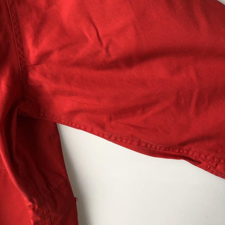80s-90'S Eddie Bauer Black Tag Mountain Parka Shell Jacket Men's XL Size Vintage polyester red type Vintage Second Hand