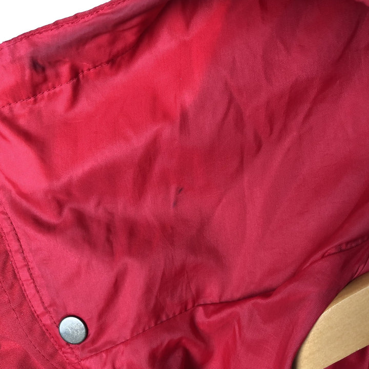 80s-90'S Eddie Bauer Black Tag Mountain Parka Shell Jacket Men's XL Size Vintage polyester red type Vintage Second Hand