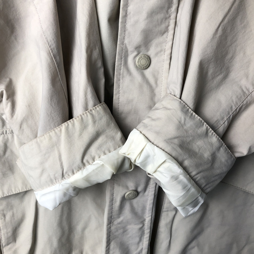 Vintage 80s-90'S Eddie Bauer Mountain Jacket, Shell Jacket, Black Tag, Men's Size Small Nylon unbleached Vintage Second Hand