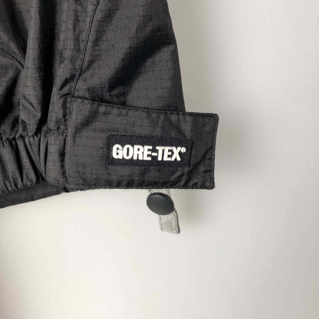 1990'S Eddie Bauer EBTEK GORE-TEX Ripstop Mountain Parka Shell Jacket (Men's Size M) Nylon (Gore-Tex) black type Vintage Second Hand