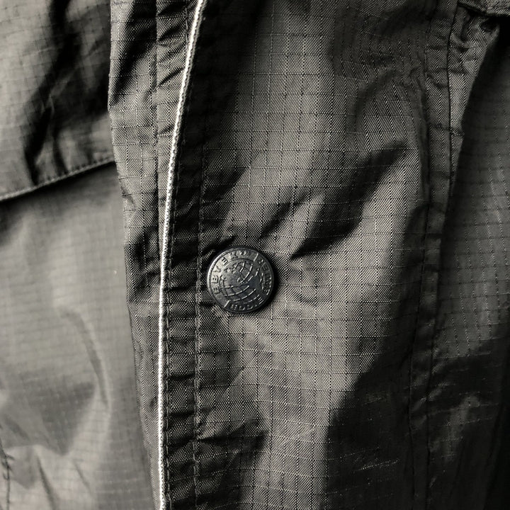 1990'S Eddie Bauer EBTEK GORE-TEX Ripstop Mountain Parka Shell Jacket (Men's Size M) Nylon (Gore-Tex) black type Vintage Second Hand