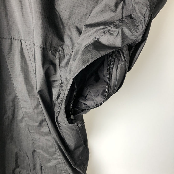 1990'S Eddie Bauer EBTEK GORE-TEX Ripstop Mountain Parka Shell Jacket (Men's Size M) Nylon (Gore-Tex) black type Vintage Second Hand