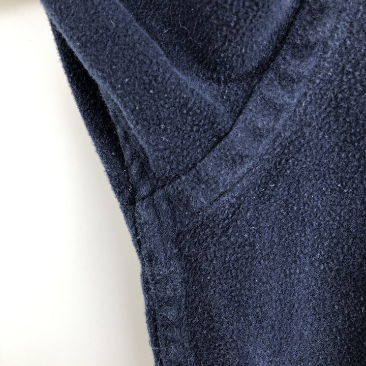 Ralph Lauren BLAIRE Long-Sleeve Chamois Cloth Shirt, Made in the Northern Mariana Islands, Men's Size M (approx.) cotton navy blue type Vintage Second Hand