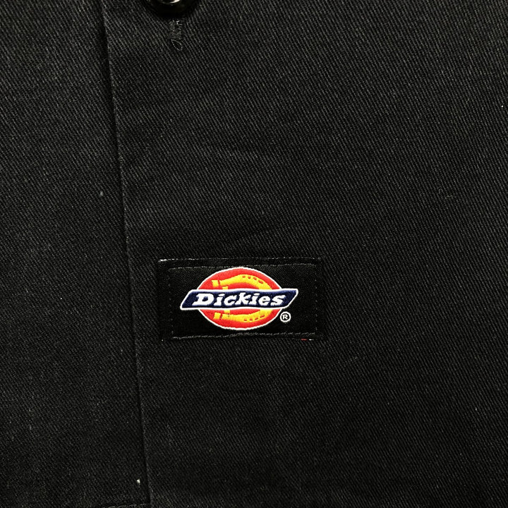 Dickies Short-Sleeve Work Shirt, Men's Size XL (Equivalent), Boxy Shirt polyester black type Vintage Second Hand