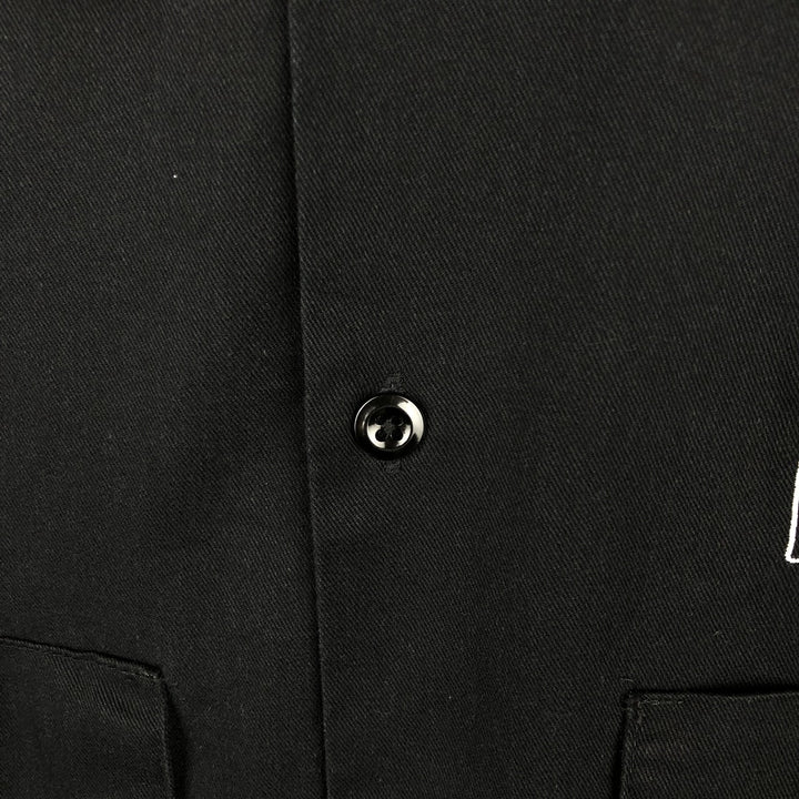 Dickies Short-Sleeve Work Shirt, Men's Size XL (Equivalent), Boxy Shirt polyester black type Vintage Second Hand