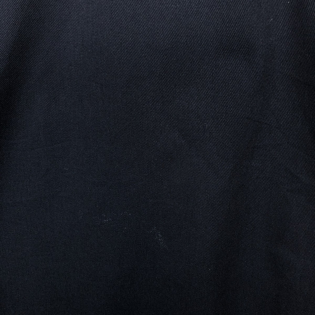 Dickies Short Sleeve Work Shirt Box Shirt Men's XL polyester black type Vintage Second Hand