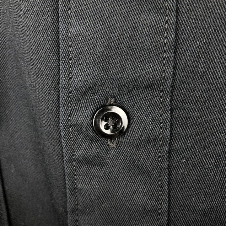 Carhartt Relaxed Fit Short Sleeve Work Shirt, Boxy Shirt, Men's Size L polyester black type Vintage Second Hand