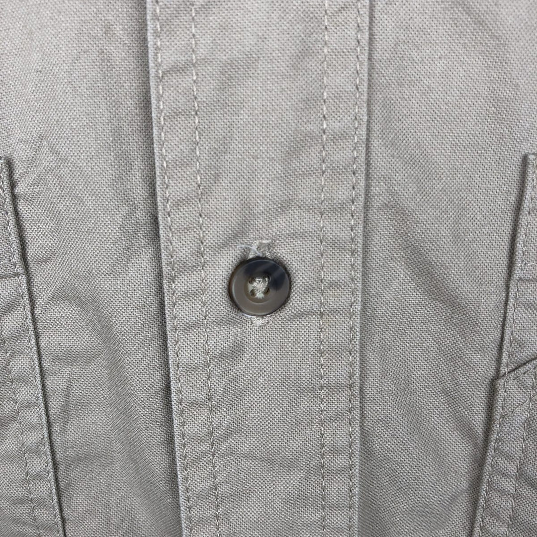 Carhartt short sleeve work shirt, size L for men unclear Khaki type beige Vintage Second Hand