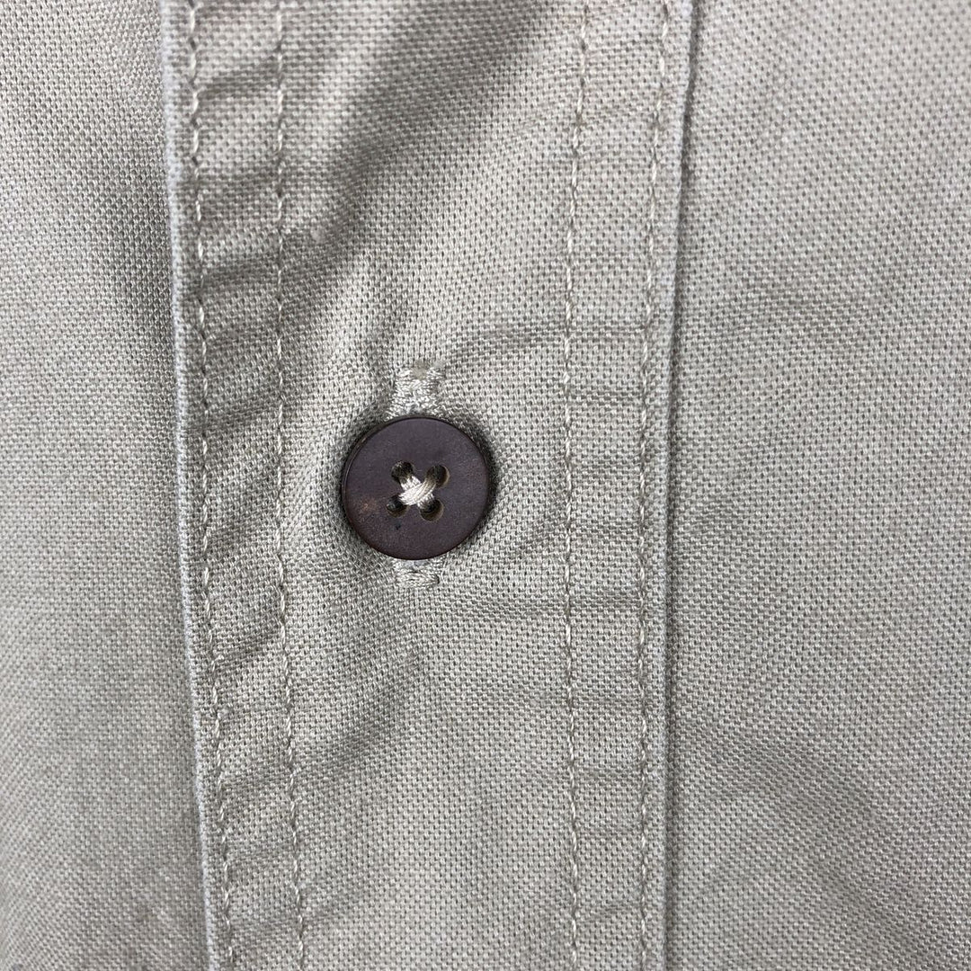 Carhartt short sleeve work shirt, size L for men unclear Khaki type beige Vintage Second Hand