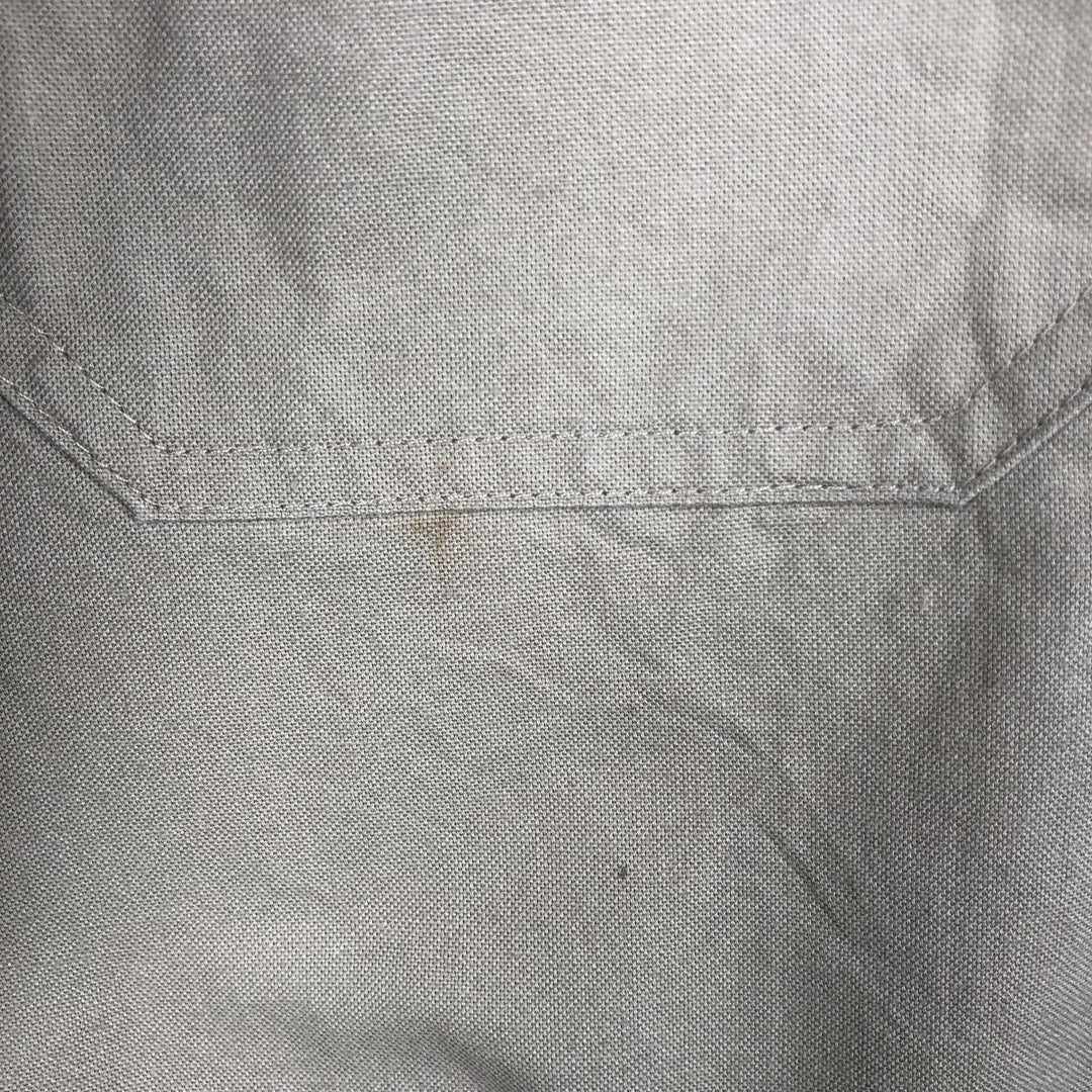 Carhartt short sleeve work shirt, size L for men unclear Khaki type beige Vintage Second Hand