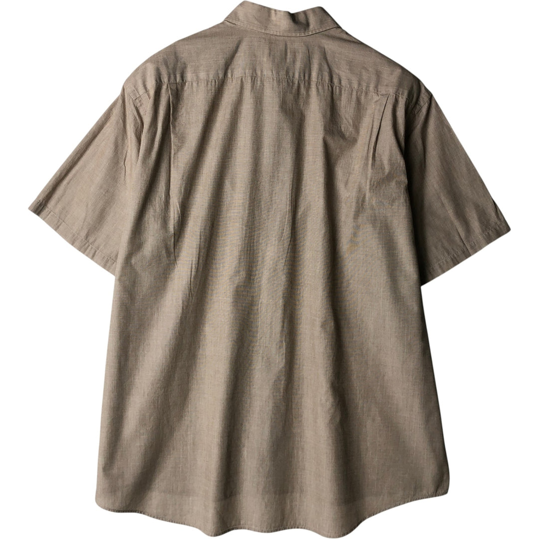Lacoste LACOSTE short sleeve button down shirt men's XL size cotton Beige type Vintage Second Hand