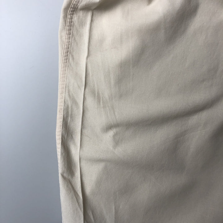 Vintage LLBean short-sleeved cotton shirt from the 1990s, men's size XL. cotton unbleached Vintage Second Hand