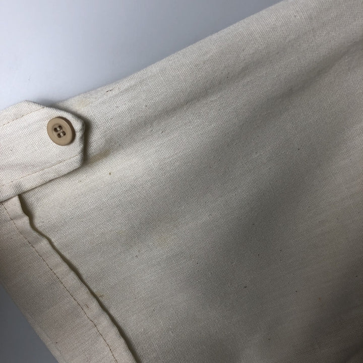 70s-80'S JCPenney Short-Sleeve Box Shirt, Men's Size M (approx.), Vintage unclear ivory Vintage Second Hand