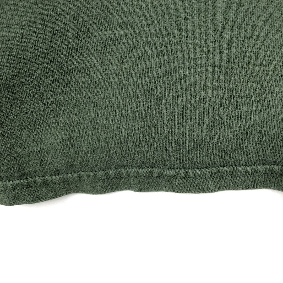 Gildan Triumph Motorcycle T-Shirt, Men's Size XXL (approx.) cotton dark green Vintage Second Hand