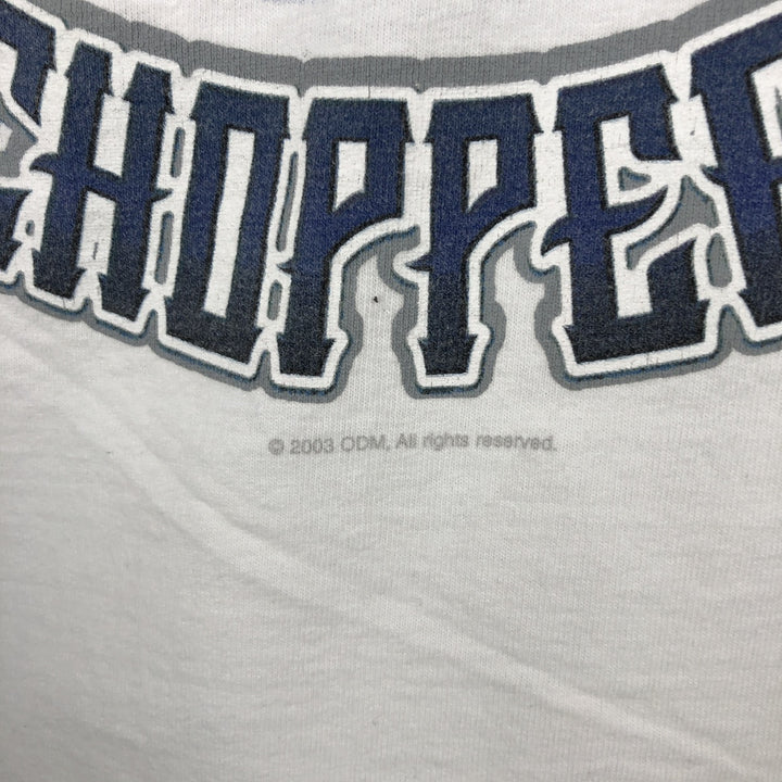 2000'S Fruit of the Loom Orange County Choppers Motorcycle T-shirt, Men's Size L (approx.) cotton white type Vintage Second Hand