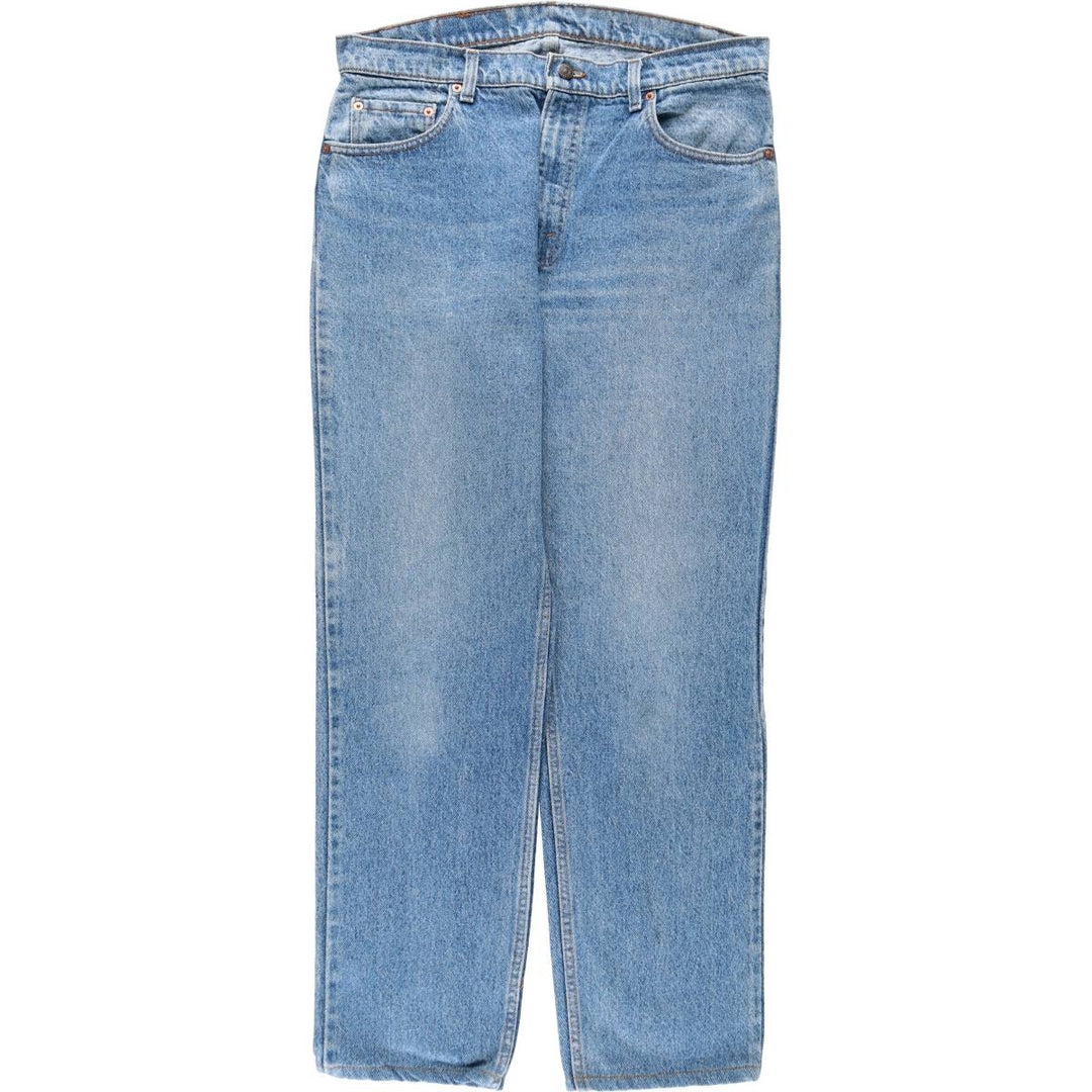 1990'S Levi's 506-4891 Tapered Denim Pants, Made in USA, Men's W35 (approx.), Vintage cotton blue type Vintage Second Hand
