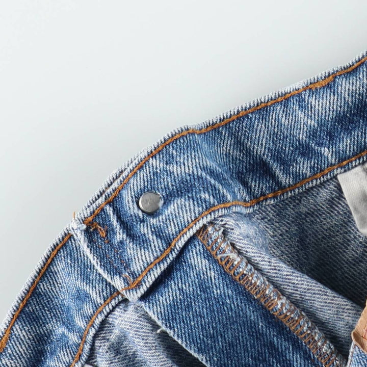 1990'S Levi's 506-4891 Tapered Denim Pants, Made in USA, Men's W35 (approx.), Vintage cotton blue type Vintage Second Hand