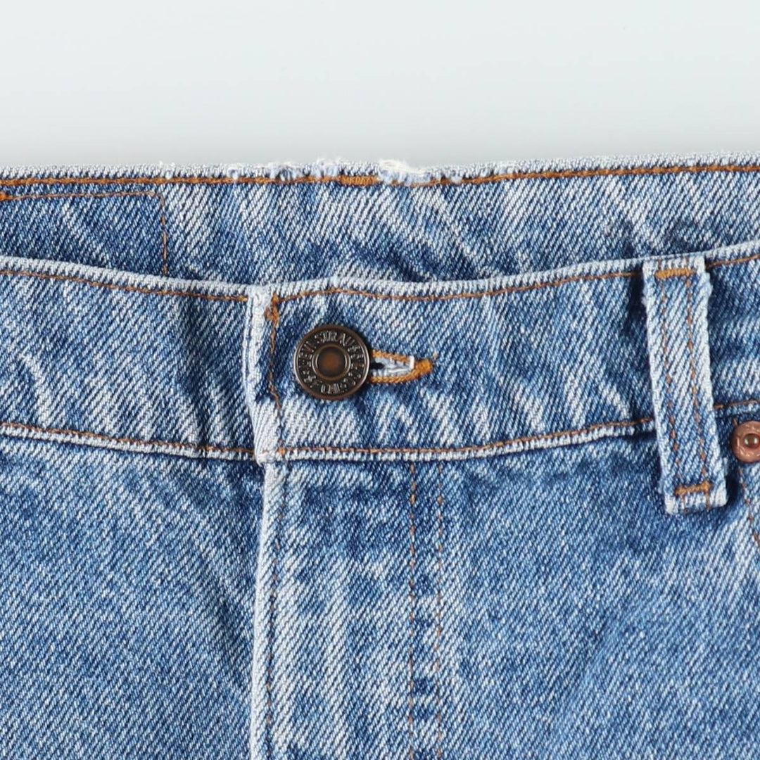 1990'S Levi's 506-4891 Tapered Denim Pants, Made in USA, Men's W35 (approx.), Vintage cotton blue type Vintage Second Hand