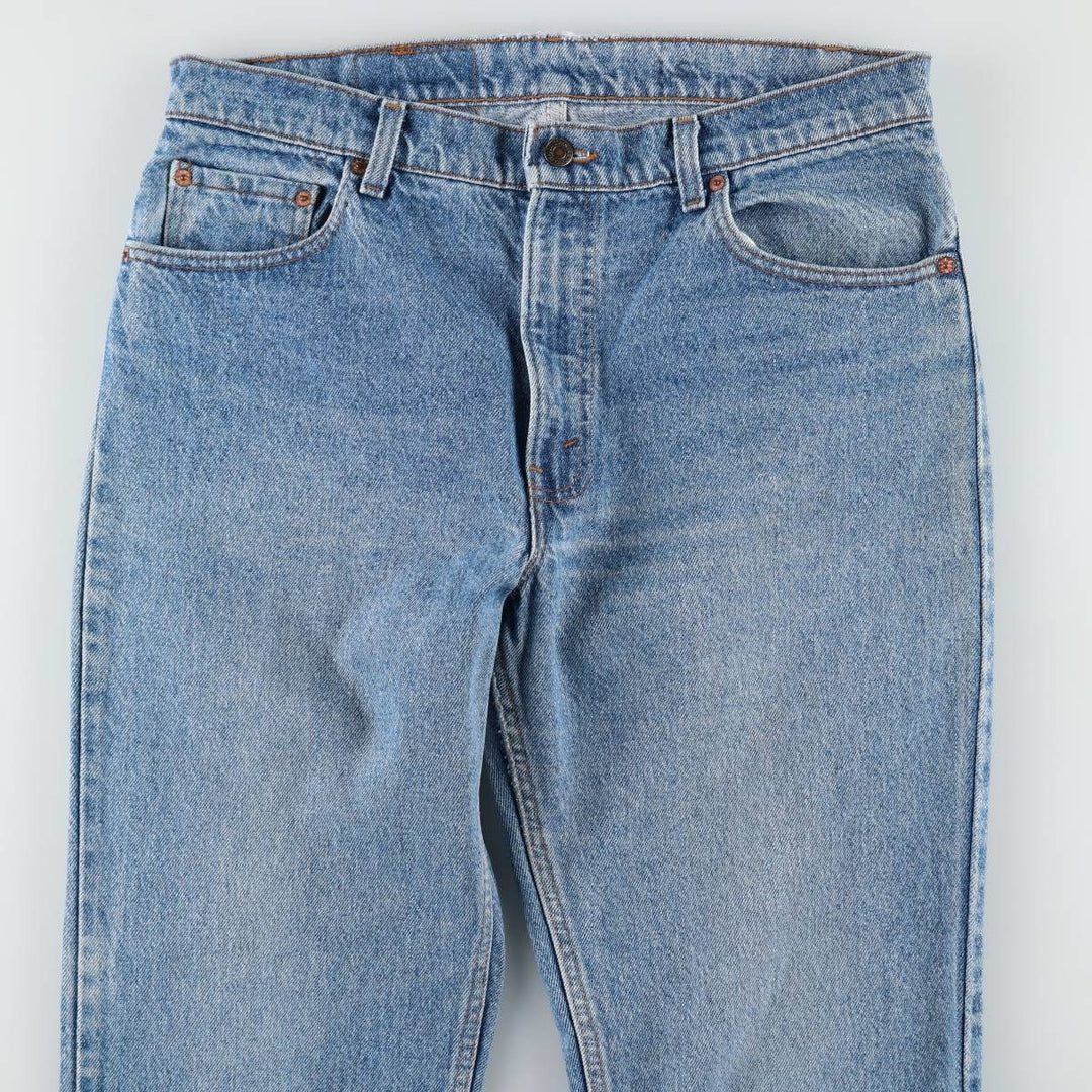 1990'S Levi's 506-4891 Tapered Denim Pants, Made in USA, Men's W35 (approx.), Vintage cotton blue type Vintage Second Hand