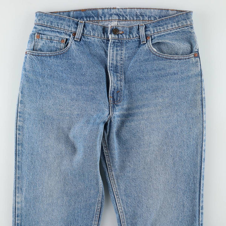 1990'S Levi's 506-4891 Tapered Denim Pants, Made in USA, Men's W35 (approx.), Vintage cotton blue type Vintage Second Hand